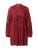 Vanessa Bruno Jurk  ecru / bessen / rood / lichtrood