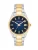 Spears & Walker Analoog horloge  nachtblauw / goud / zilver