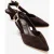 Dioris Leren Slingback Kitten Hak Pump