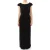 Dolce Gabbana Maxi-jurk met Bootnek en Korte Mouwen