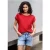 Street One Studio Dames Zomer shirt in Rood