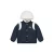 Stains&Stories winterjas – donkerblauw/wit