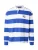 HECHTER PARIS Shirt  blauw / wit