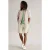 White Stuff Keswick Ss Stripe Linen Shirt Green Multi