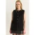 Pluche Vest met Knopenluiting