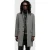 AllSaints Hal Coat Light Grey Marl