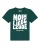 watabout.kids Shirt ‘Moin liebe Leude’  donkergroen / wit