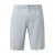 s.Oliver regular bermuda short met linnen lichtblauw