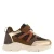Graceland chunky sneakers – bruin/goud
