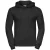 Russell Effen Heren Hoodie (Zwart)