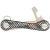 Keykeepa Sleutelhanger  grijs / zwart / wit