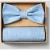 Prince Bowtie strik en pochet in set van puur linnen
