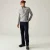 Regatta Barlee fleece-top met kwartrits voor heren (Zilvergrijs)