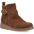 Hush Puppies Lyra Suede Dames Donkerbruin Boots