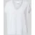 comma Gebreid shirt van linnenmix met V-hals