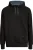 TRIGEMA Hooded Sweatshirt zwart, Effen