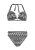 BECO the world of aquasports Bikini ‘Simply Boho’  zwart / wit