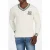 GUESS Hewie V Neck Cable S Salt White