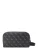 GUESS Toilettas ‘MILANO SMALL NECESSAIRE’  lichtgrijs / zwart