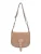 Luisa Vannini Beige Rundleer Tas