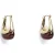 PIECES oorbellen PCANASTACIA goudkleurig