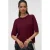 VERO MODA oversized gebreide trui – donkerrood