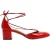 Aquazzura Alexa 50 pumps in rood lakleer