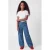 NAME IT KIDS NKFROSE wide leg jeans met borduursels en print – mediumblauw