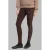 adidas Sportswear slim fit broek met panterprint – donkerbruin