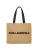 Karl Lagerfeld Strandtas  donkerbeige / zwart