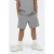 ONLY & SONS JUNIOR regular casual short grijs met textuur