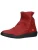 Softinos Enkellaarsjes  rood / wit