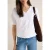 Cecil Dames T-shirt met korte mouwen in tuniekstijl in Wit