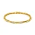 Luxenter Armband met schitterende zirkonia, afgewerkt in 18k geelgoud – Tavli