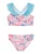 PLAYSHOES Bikini ‘Schmetterlinge’  blauw / hemelsblauw / rosa / framboos